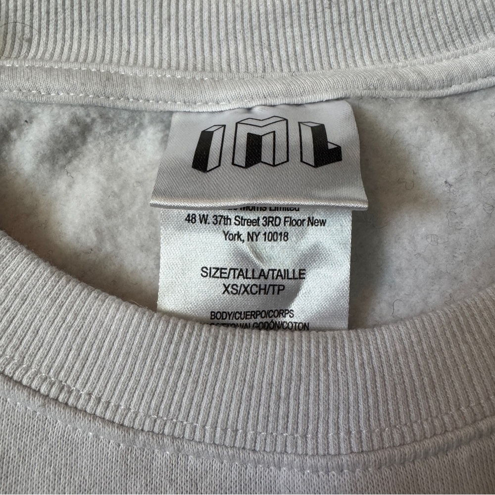 Colorblock American Flag Crewneck Sweater - Picture 3 of 8